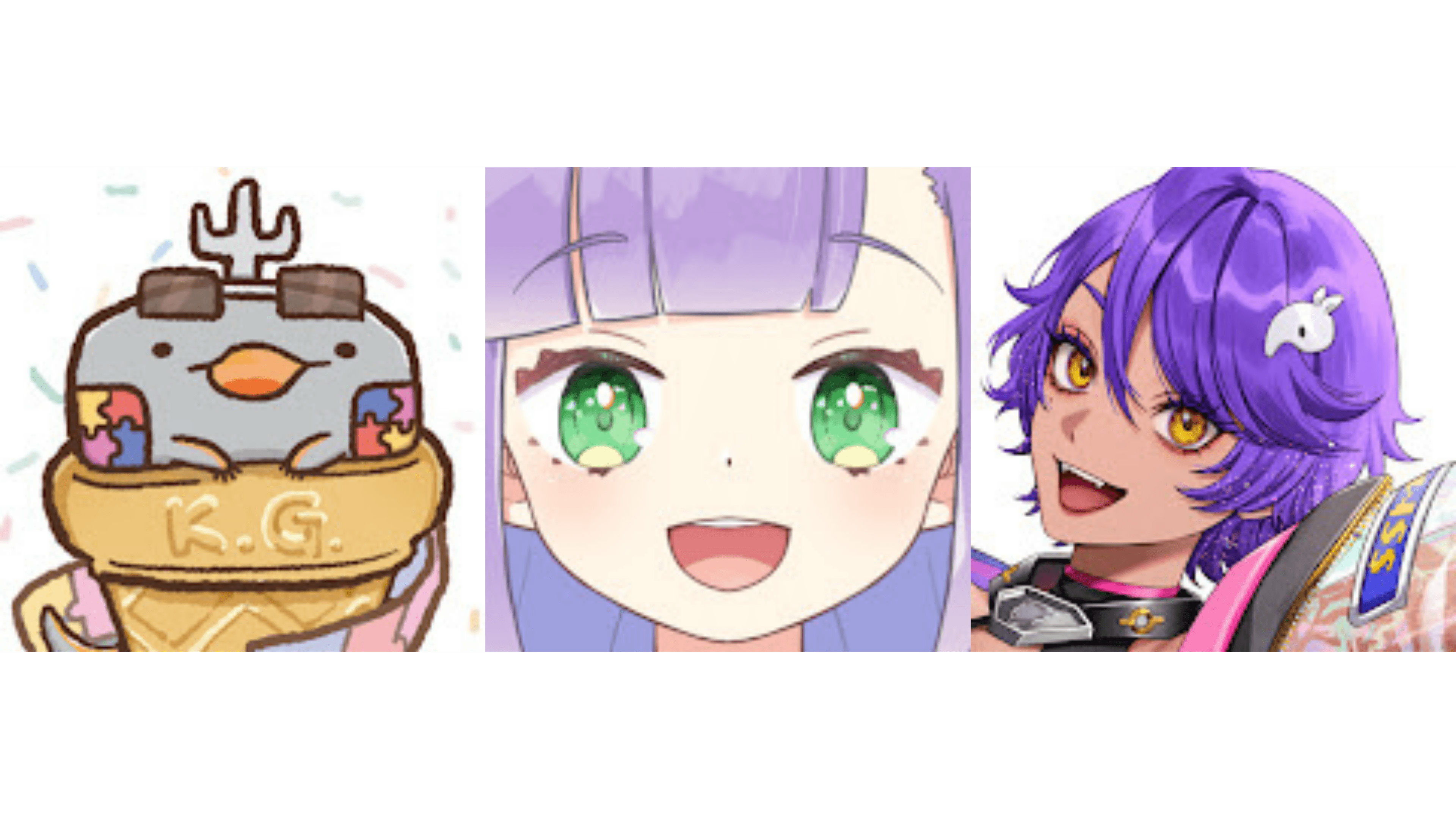 姫乃えこぴさん、作業進さん、金倉銀次郎さんのスポンサー就任について